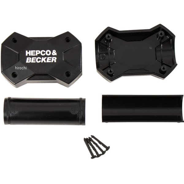 ヘプコアンドベッカー スライドパッド 左右セット 同社製エンジン/タンクガード用 黒 5070051 00 01 JP店