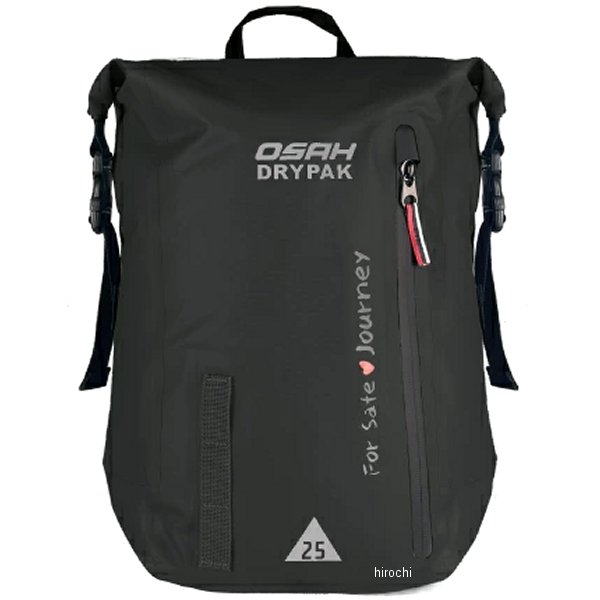【メーカー在庫あり】 オサー OSAH ライトウェイト バックパック 25L 黒 BP-206 BK/25 JP店(2)