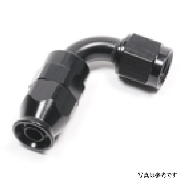 【USA在庫あり】 Radium Engineering -6AN 90 Degree PTFE ホースエンド - ブラック rad14-0633 JP店(2.0)