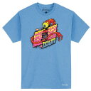 アイコン ICON 2025年春夏モデル Tシャツ SCATTERBRAIN ライトブルー XLサイズ 3030-24640 JP店(2)