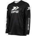 ディーエフジー DFG ソリッド ジャージ 黒/白 M G5697 JP店