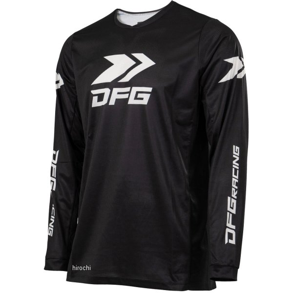 【メーカー在庫あり】 ディーエフジー DFG ソリッド ジャージ 黒/白 2XL G5700 JP店
