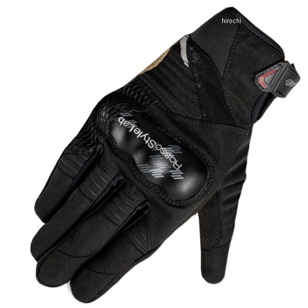 【メーカー在庫あり】 ロッソスタイルラボ Rosso StyleLab 2025年春夏モデル プロテクトアクティブグローブ 黒 Lサイズ RSG367 JP店