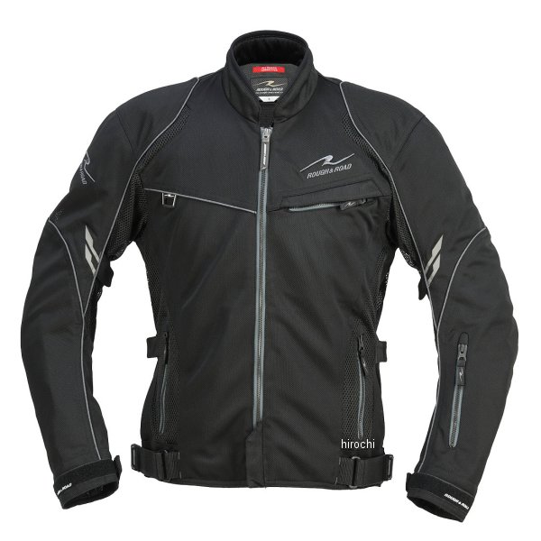 ラフ&ロード 2025年春夏モデル ジェットエアメッシュジャケットFP 黒 BLサイズ RR7350BKB3 JP店