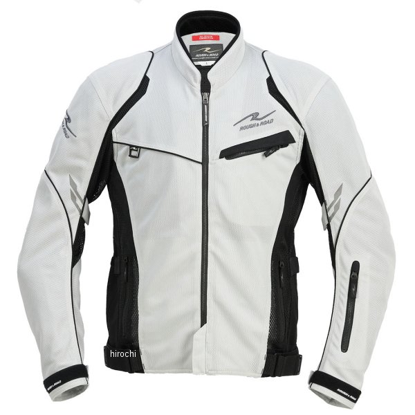 ラフ&ロード 2025年春夏モデル ジェットエアメッシュジャケットFP プラチナシルバー BLサイズ RR7350SVB3 JP店(2)