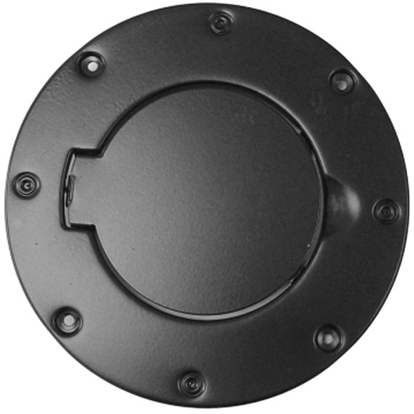  Rugged Ridge 97-06 Jeep ラングラー TJ Black Non-Locking Gas Cap Door rug11229.01 JP店