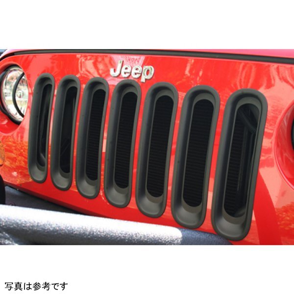  Rugged Ridge Grille Inserts Black 07年-18年 Jeep ラングラー rug11306.30 JP店