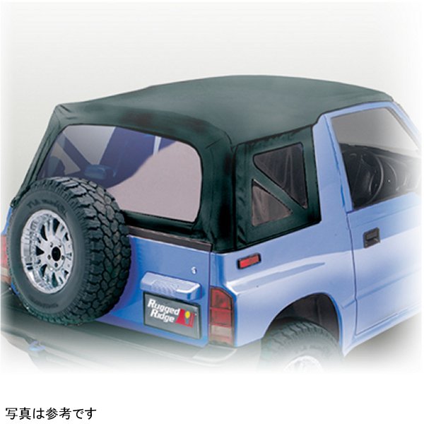 【USA在庫あり】 Rugged Ridge S-Top ブラック Denim クリア Windows 88年-94年 Sidekicks rug53702.15..