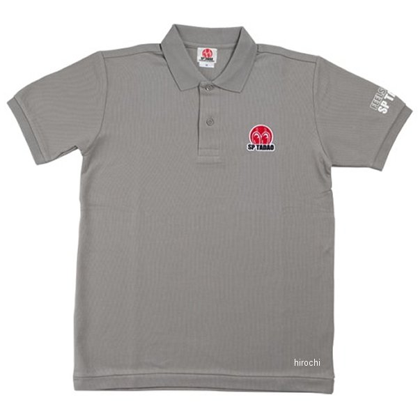 【メーカー在庫あり】 デグナー DEGNER 2025年春夏モデル SP忠男コラボ 半袖ポロシャツ グレー Mサイズ..
