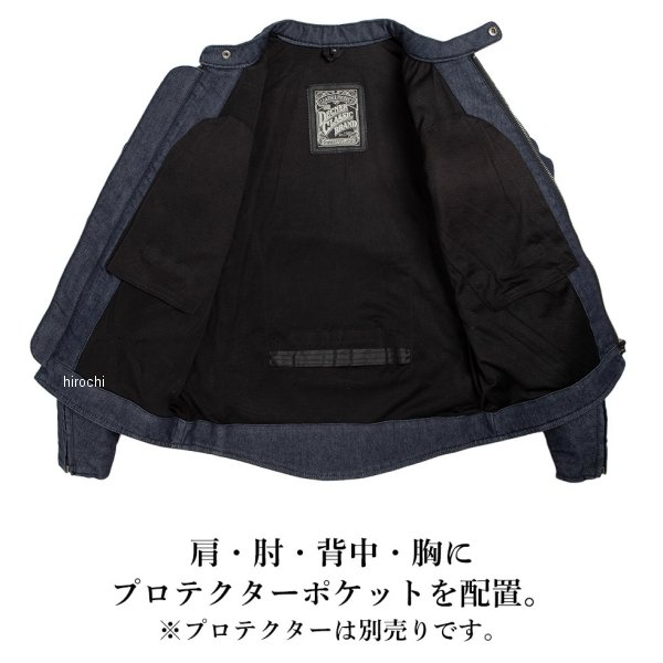 【メーカー在庫あり】 デグナー DEGNER 春夏モデル AAAデニムジャケット ネイビー ...