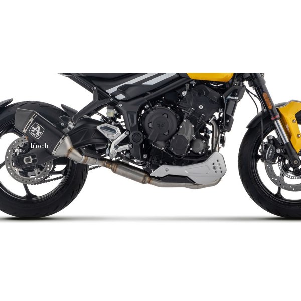 アロー Arrow フルエキゾーストマフラー Veloce アルミダーク 25年 トライアンフ Trident660 71508VAN JP店