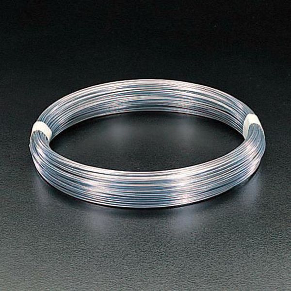 【メーカー在庫あり】 エスコ ESCO 0.7mmx330m/#22 ユニクロメッキ鉄線 (1kg) EA951AK-0.7A JP店