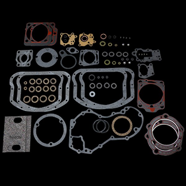 【メーカー在庫あり】 ジェームズ JAMES コンプリートエンジンガスケットキット Foamet 48年-65年 パンヘッド用 JGI-17028-48-F JP店