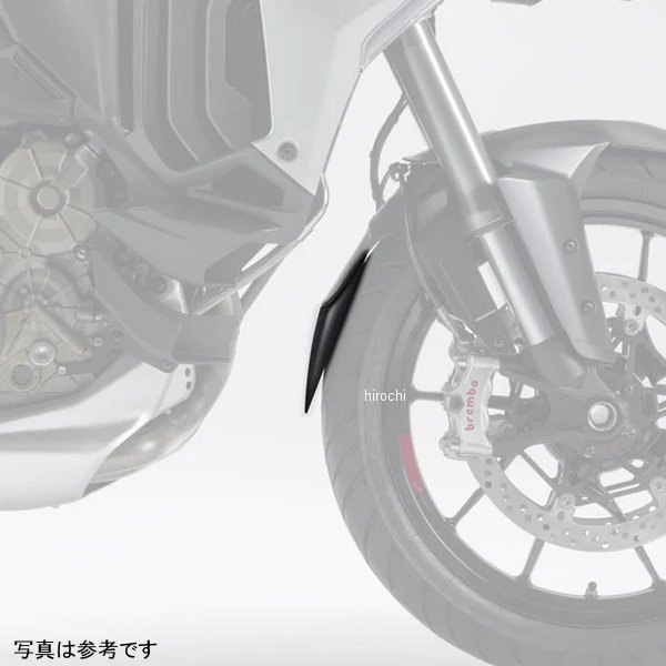 ピラミッドプラスチック Pyramid Plastics 延長フェンダー ショート 21年-22年 Multistrada V4 S 黒 055159 JP店