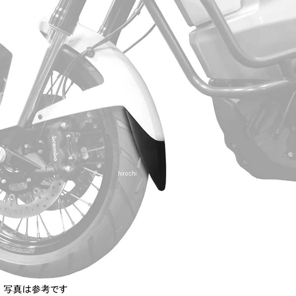 ピラミッドプラスチック Pyramid Plastics 延長フェンダー ショート 17年-22年 KTM 1290 Super Adventure S 黒 059352 JP店