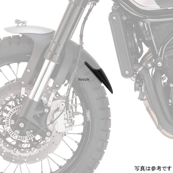 ピラミッドプラスチック Pyramid Plastics 延長フェンダー ショート 15年-22年 ベネリ Leoncino 黒 059600 JP店