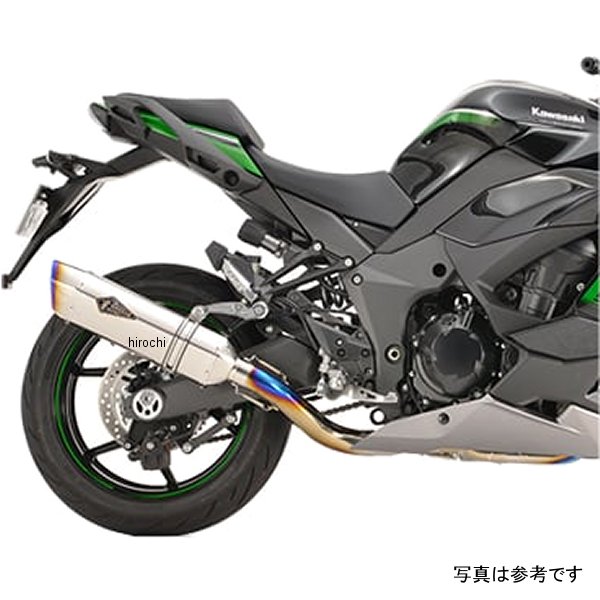 アールズギア rs gear フルエキゾースト リアルスペック シングルSタイプ 20年以降 Ninja1000SX チタンポリッシュ RK36-TSST JP店