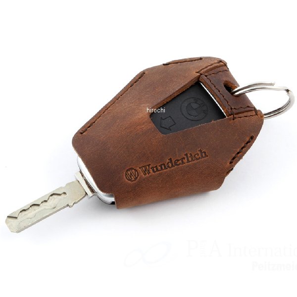 ワンダーリッヒ Wunderlich 牛皮製 キーカバー Keyless Ride brown W13410-000 JP店