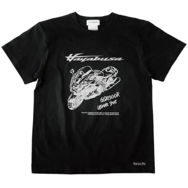 スズキ SUZUKI ハヤブサ HAYABUSA Tシャツサイズ:XLカラー:ブラック丸胴仕様【仕様説明】大人気のSUZUKI HAYABUSAがプリントされたTシャツです。スズキオフィシャルライセンス取得商品です。2401SZ21-03楽天 JP店