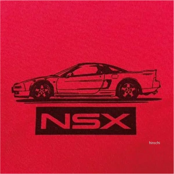 ホンダ NSX Tシャツ 赤 XLサイズ 2401HD41-04 JP店