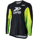 【メーカー在庫あり】 ディーエフジー DFG ワークス ジャージ ファクトリー 黒/緑 Lサイズ C0427 JP店(2)