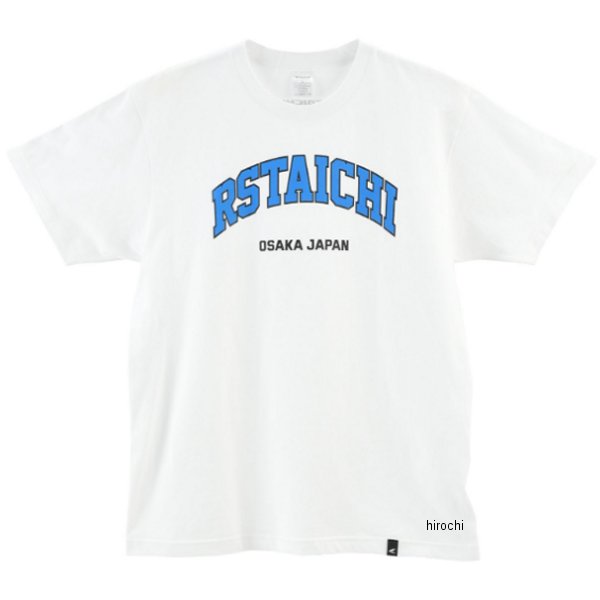 RSタイチ RSTaichi 春夏モデル Tシャツ VARSITY LOGO T-SHIRT 白 Lサイズ RSU121 JP店