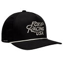 フォックス FOX フォックスフラッグ ロープ スナップバックハット 黒 C0710 JP店(2)
