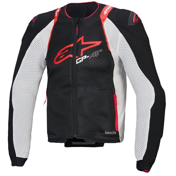 アルパインスターズ 2025年春夏モデル ジャケット GP BASE MESH JACKET ASIA 黒/ライトグレー XLサイズ 3302925 JP店(2)