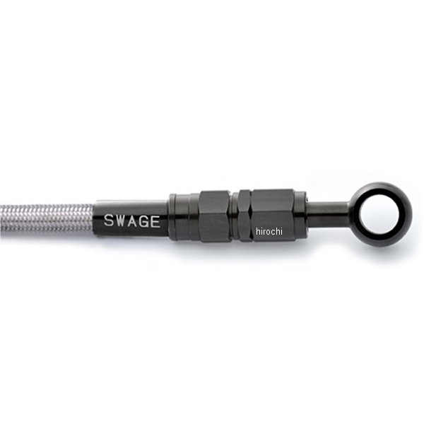 スウェッジライン SWAGE-LINE クラッチホースキット 09年-16年 ZRX1200DAEG Brembo仕様 ステン黒/クリア BTC796 JP店