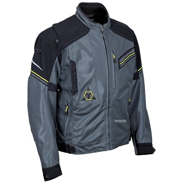 ヒットエアー hit-air エアバッグメッシュジャケット単体 ダークグレー 4XL MX-9 JP店