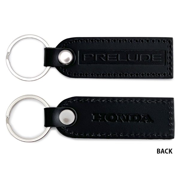 【メーカー在庫あり】 ジュウロクホウイ ホンダ PRELUDE BA5PRロゴ 国産レザーキーホルダー 4580588026921 JP店...