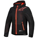 【メーカー在庫あり】 アルパインスターズ CREW PARKA AIR ASIA ブラック/レッドFLUO Mサイズ 8059347568058 JP店
