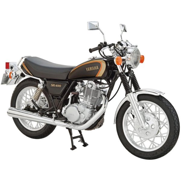【メーカー在庫あり】 青島文化教材社 1/12 プラモ ヤマハ1JR SR400 '98 4905083064986 HD店
