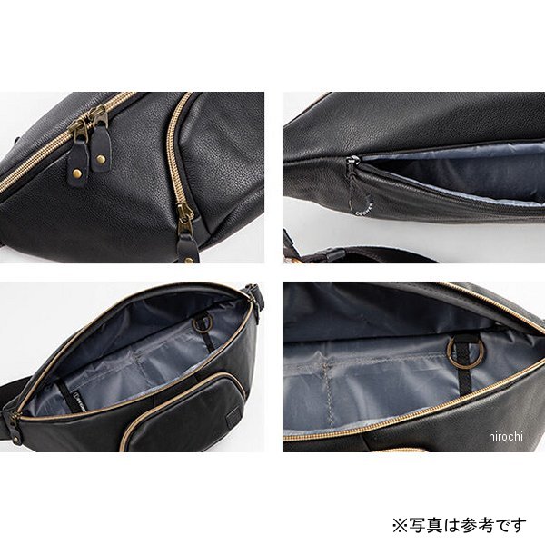 【メーカー在庫あり】 デグナー DEGNER レザーウエストバッグ 白 W-136 JP店