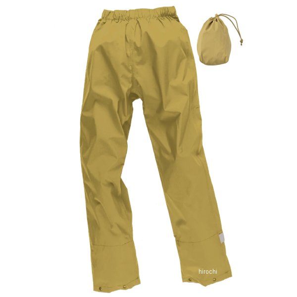 ライズ RIDEZ レインパンツ MOTTO MICRO RAIN PANTS カーキ Sサイズ MCR07 JP店