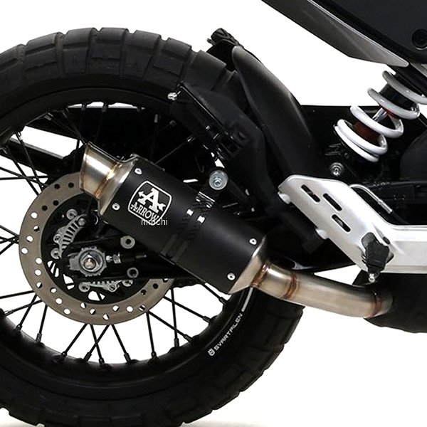 アロー ARROW スリップオンマフラー GP2 20年 ハスクバーナ Vitpilen401 ニクロムダーク/ステンエンド 72631GPI JP店