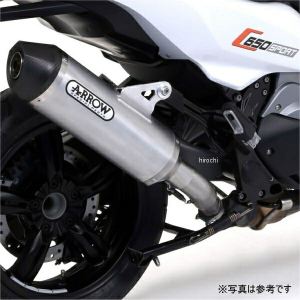 アロー ARROW スリップオンマフラー Race-Tech 触媒付 16年-20年 C650Sport アルミ 73512AK+73009KZ JP店
