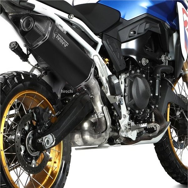 ミヴ Mivv スリップオンマフラー SPEED EDGE 24年-25年 F900GS ステンレスブラック B.043.LRB JP店