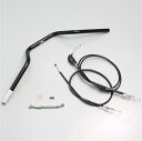 ハリケーン ヨーロピアン 3型 ハンドルセット XSR125 ABS 黒 H309-072B JP店