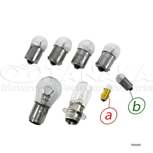 田中商会 モンキー用 6V電球セット クリアウインカー電球 ca1919 JP店