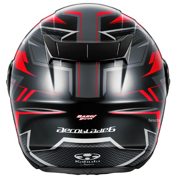 【メーカー在庫あり】 オージーケーカブト OGK KABUTO フルフェイスヘルメット AEROBLADE-6 ADACT ブラックレッド Mサイズ 4966094637880 JP店