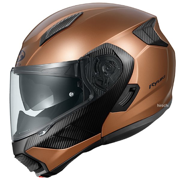 オージーケーカブト OGK KABUTO システムヘルメット RYUKI フラットブロンズ Lサイズ 4966094638542 JP店