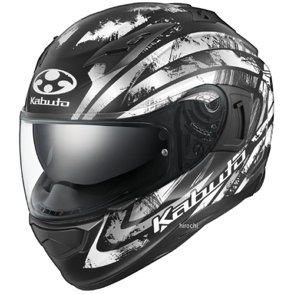 オージーケーカブト OGK KABUTO フルフェイスヘルメット KAMUI-3 PRISMA フラットブラックシルバー Sサイズ 4966094638757 JP店