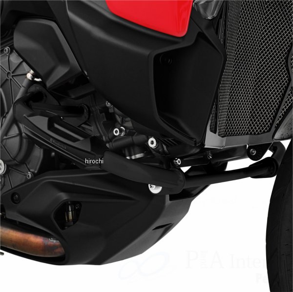 ワンダーリッヒ Wunderlich エンジンガード プロテクションパッド Multistrada V2 黒 W71201-002 JP店