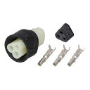 【メーカー在庫あり】 キタコ コネクターセット YPC防水 3極 メス 0900-755-02303 HD店