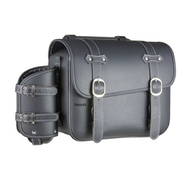 【メーカー在庫あり】 NBS バイクパーツセンター 汎用 フェイクレザーサイドバッグ? 905295 JP店