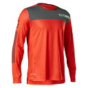 【メーカー在庫あり】 フォックス FOX MTB ユース ディフェンドロングスリーブジャージ フローレッド YSサイズ A0635 JP店