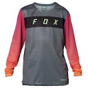 【メーカー在庫あり】 フォックス FOX MTB ユース フレックスエアーロングスリーブジャージ ピューター YMサイズ A1059 JP店(2)