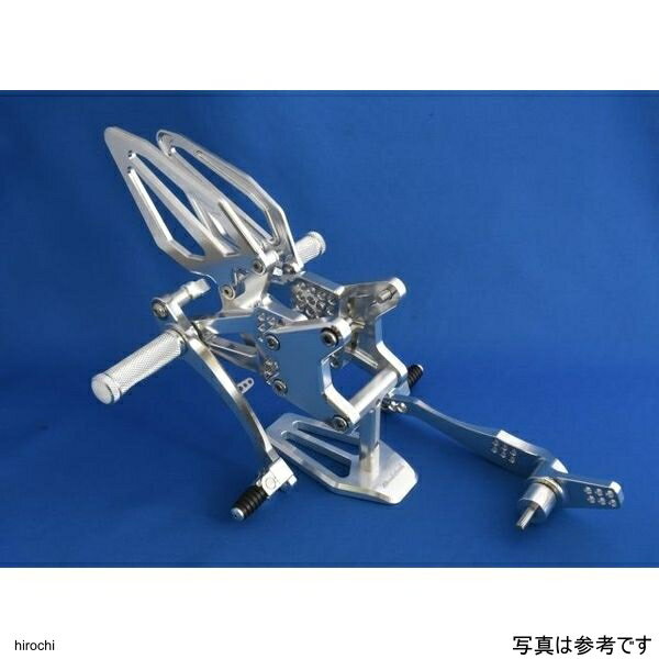 ウッドストック CBR1000RR-R バックステップキット 可倒式ペダル STDステップバー オールシルバー WBS-H15-SL-TPB JP店
