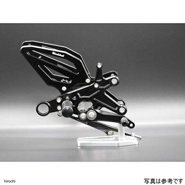 ウッドストック バックステップキット オールブラック17年- スズキ GSX-250Rカラー：ブラックポジション5P10mmBack/20mmUp25mmBack/20mmUp17.5mmBack/27.5mmUp10mmBack/35mmUp25mmBack/35mmUp逆チェンジ不可※GSX-S1000/S1000GT (22-)は別売りキットで可ブレーキスイッチ純正使用可マシンを思いのままに、自由に操る。その為に、最も重要なポイントは「ポジション」にあるとウッドストックは考えます。当製品を含めすべて、実際にまたがり何度もポジションを確認して商品化されております。全日本選手権など数々のロードレースの実践を通じて磨かれた操作性の高さをぜひご体感ください。WBS-S18(S)-BB楽天 JP店